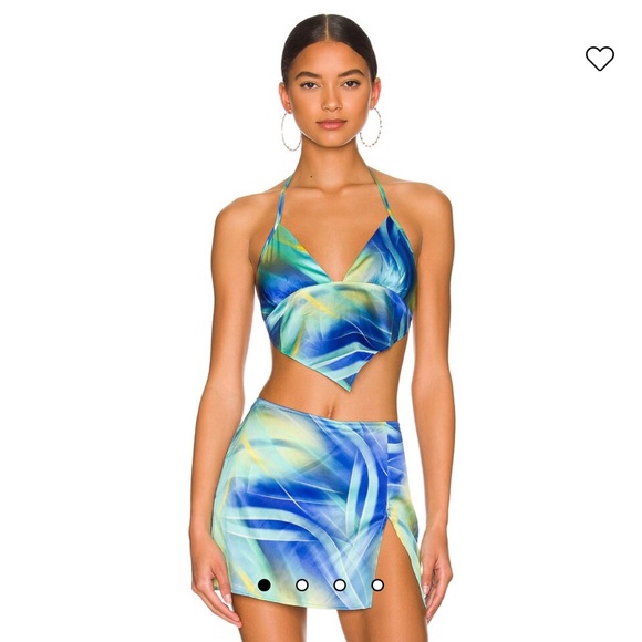 Kim Shui X Revolve Silk Printed Set - Picture 3 of 3